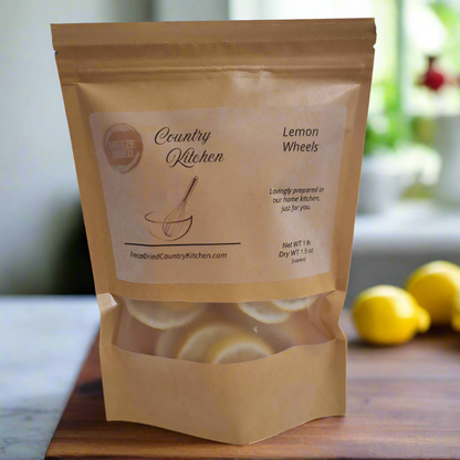 Freeze Dried Lemon Wheels